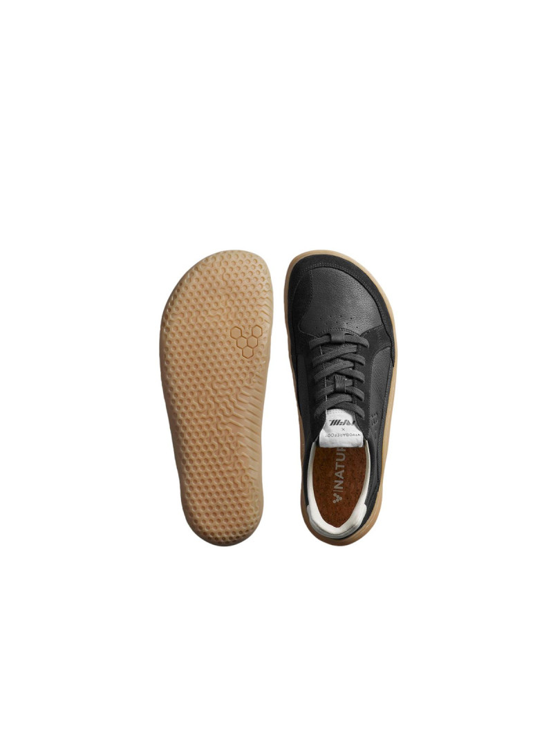 Vivobarefoot Męskie Buty sportowe Gobi Ii Sneaker Premium Leathe 309660-01 Czarny | Sklep Monotox