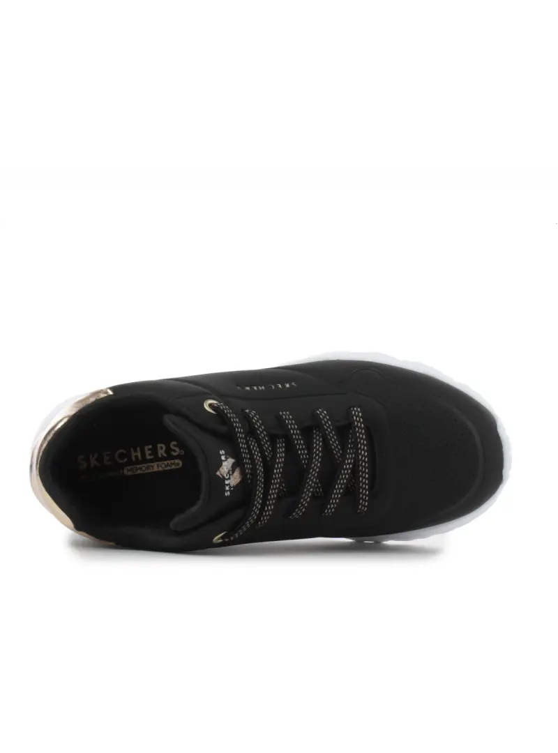 Skechers Damskie Sneakersy Uno Lite 310384LBLK Czarny | Sklep Monotox