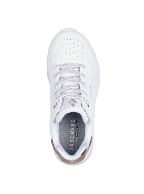 Skechers Damskie Sneakersy Uno Lite 310384LWHT Biały | Sklep Monotox