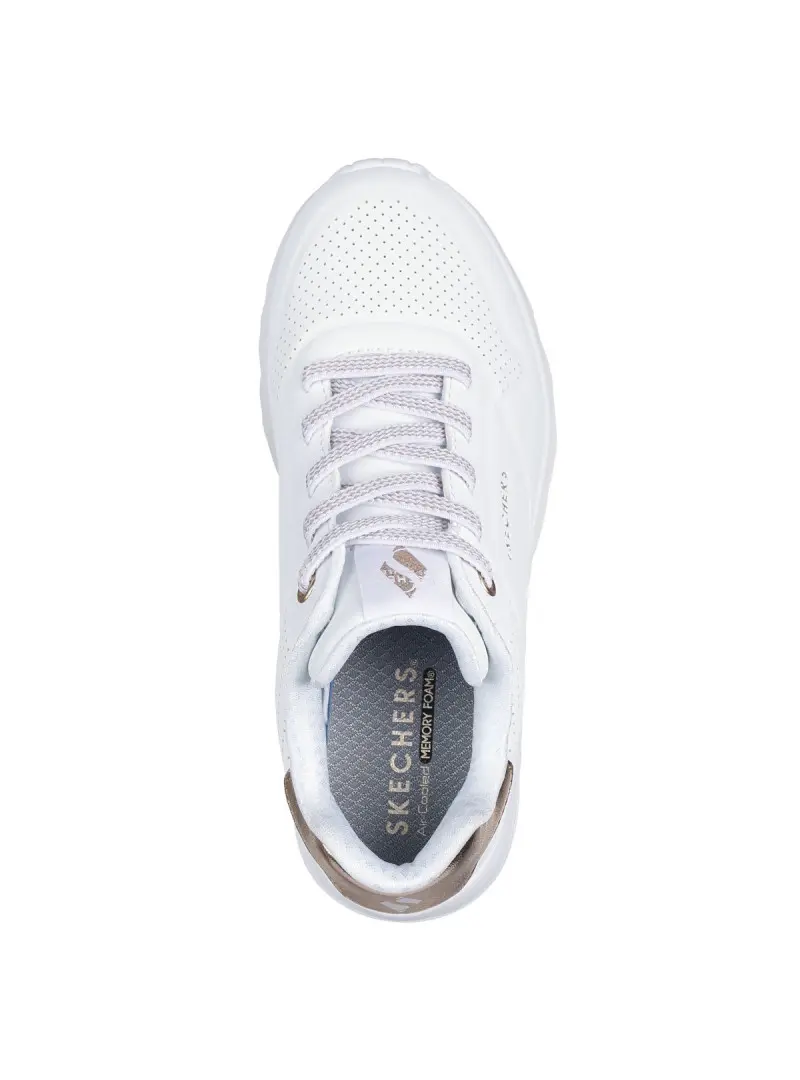 Skechers Damskie Sneakersy Uno Lite 310384LWHT Biały | Sklep Monotox