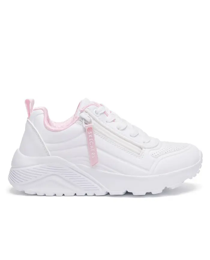 Skechers Dziecięce Junior Sneakersy Uno Lite Easy Zip 310387LWHT Biały | Sklep Monotox