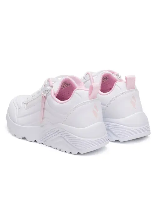 Skechers Dziecięce Junior Sneakersy Uno Lite Easy Zip 310387LWHT Biały | Sklep Monotox