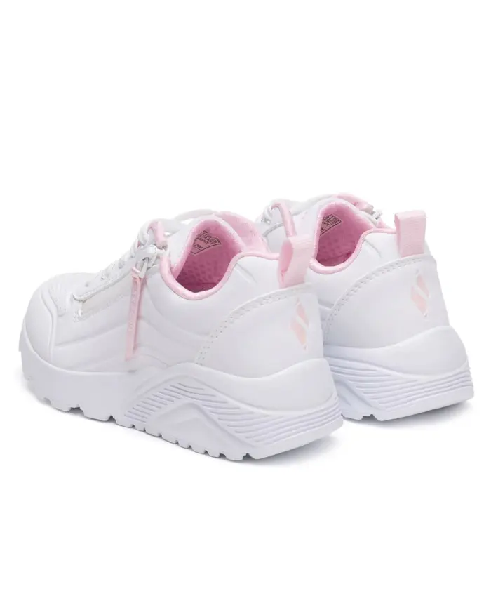 Skechers Dziecięce Junior Sneakersy Uno Lite Easy Zip 310387LWHT Biały | Sklep Monotox