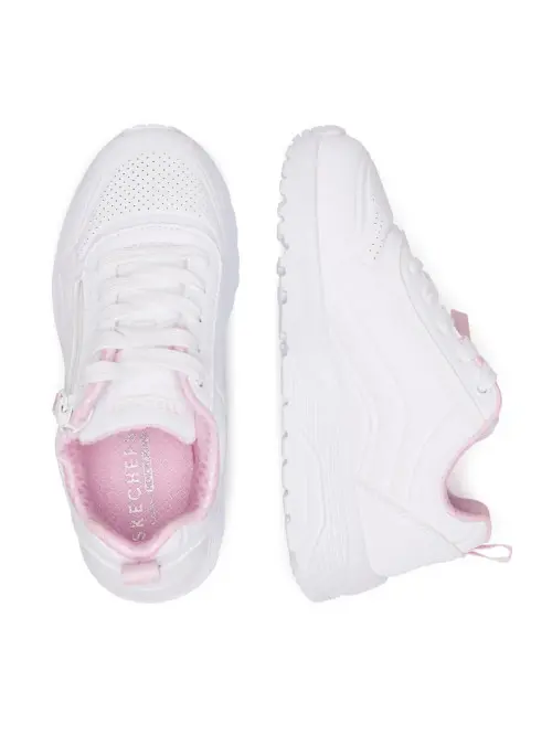 Skechers Dziecięce Junior Sneakersy Uno Lite Easy Zip 310387LWHT Biały | Sklep Monotox