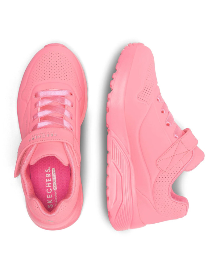 Skechers Dziecięce Sneakersy Uno Lite 310451LNPNK Różowy | Sklep Monotox