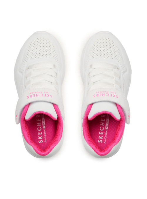 Skechers Dziecięce Sneakersy Uno Lite 310451LWHP Biały | Sklep Monotox