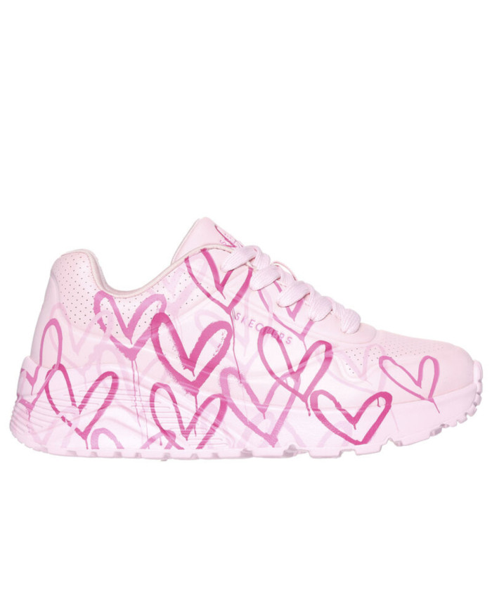 Skechers Dziecięce Sneakersy Uno Lite Spread 314065LLPMT Różowy | Sklep Monotox