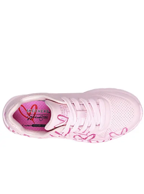 Skechers Dziecięce Sneakersy Uno Lite Spread 314065LLPMT Różowy | Sklep Monotox