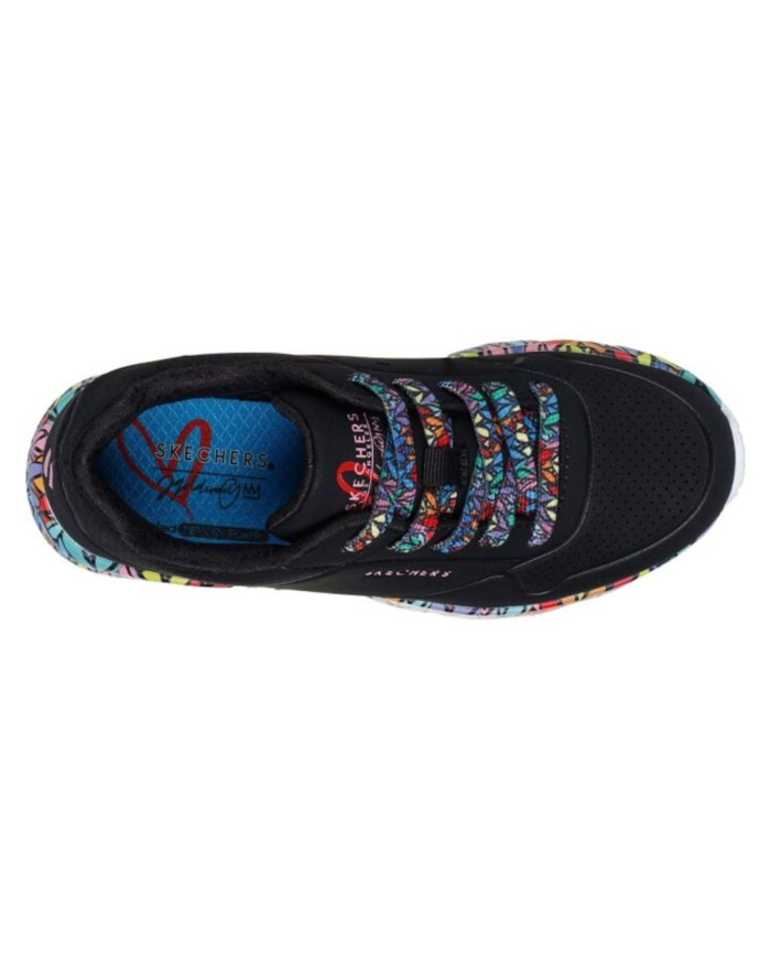 Skechers Dziecięce Sneakersy Uno Lite-subtle Love 314088LBKMT Czarny | Sklep Monotox