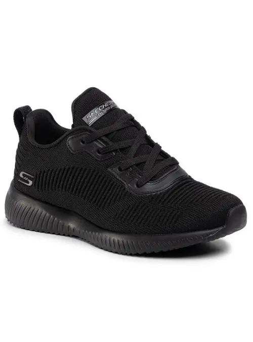 Skechers Damskie Sneakersy Bobs Squad Tough T 32504BBK Szary | Sklep Monotox