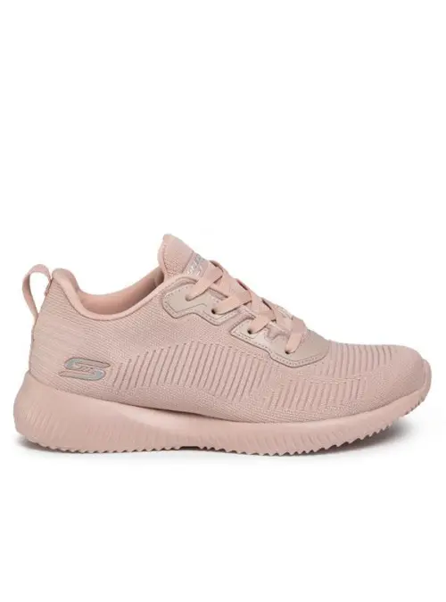 Skechers Damskie Sneakersy Bobs Squad Tough T 32504PNK Różowy | Sklep Monotox