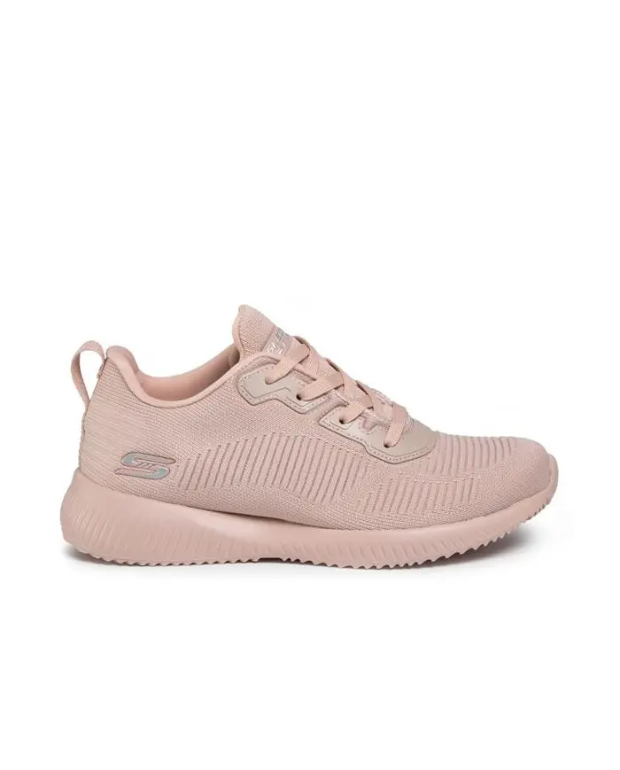 Skechers Damskie Sneakersy Bobs Squad Tough T 32504PNK Różowy | Sklep Monotox