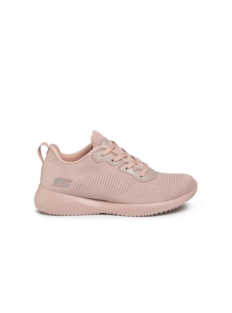 Skechers Damskie Sneakersy Bobs Squad Tough T 32504PNK Różowy | Sklep Monotox