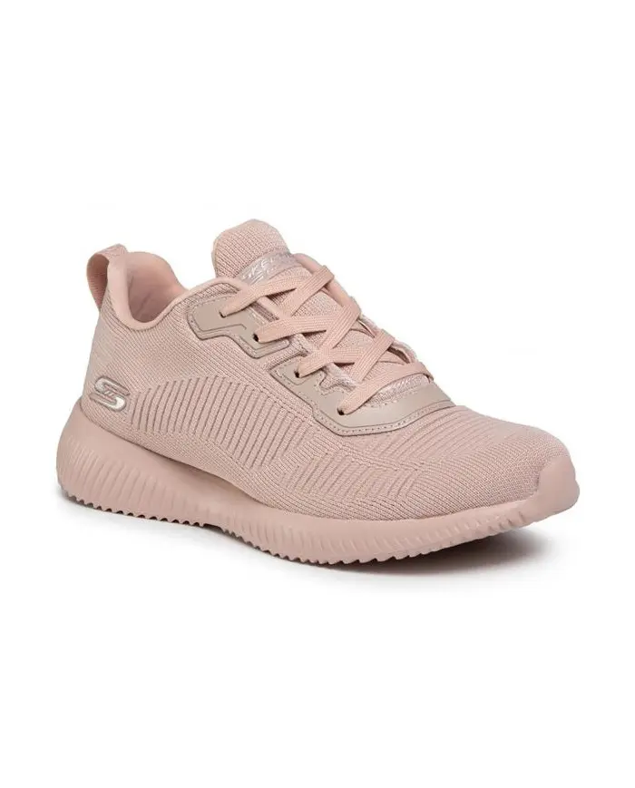 Skechers Damskie Sneakersy Bobs Squad Tough T 32504PNK Różowy | Sklep Monotox