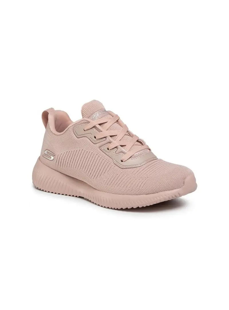Skechers Damskie Sneakersy Bobs Squad Tough T 32504PNK Różowy | Sklep Monotox