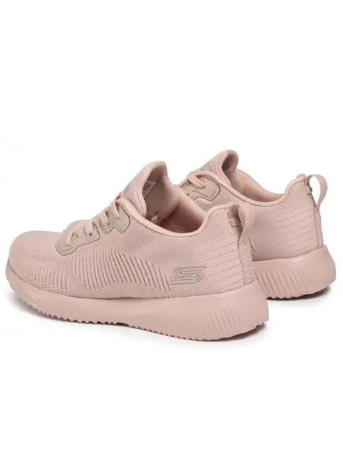 Skechers Damskie Sneakersy Bobs Squad Tough T 32504PNK Różowy | Sklep Monotox
