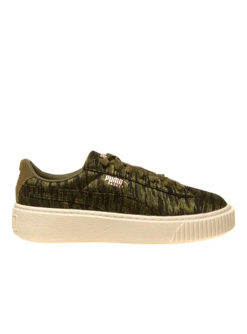 Puma Damskie Sneakersy Basket Platform Vr Wmns 36409201 Zielony | Sklep Monotox