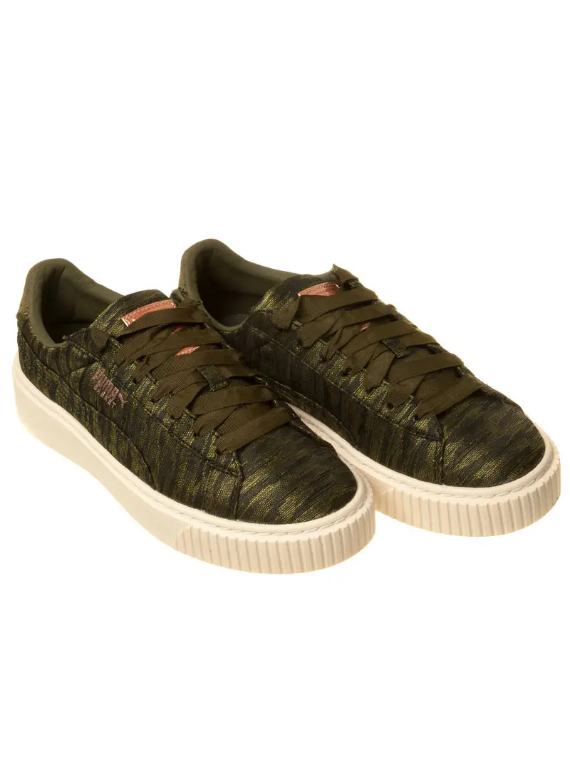 Puma Damskie Sneakersy Basket Platform Vr Wmns 36409201 Zielony | Sklep Monotox