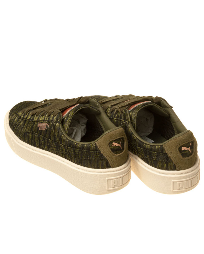 Puma Damskie Sneakersy Basket Platform Vr Wmns 36409201 Zielony | Sklep Monotox
