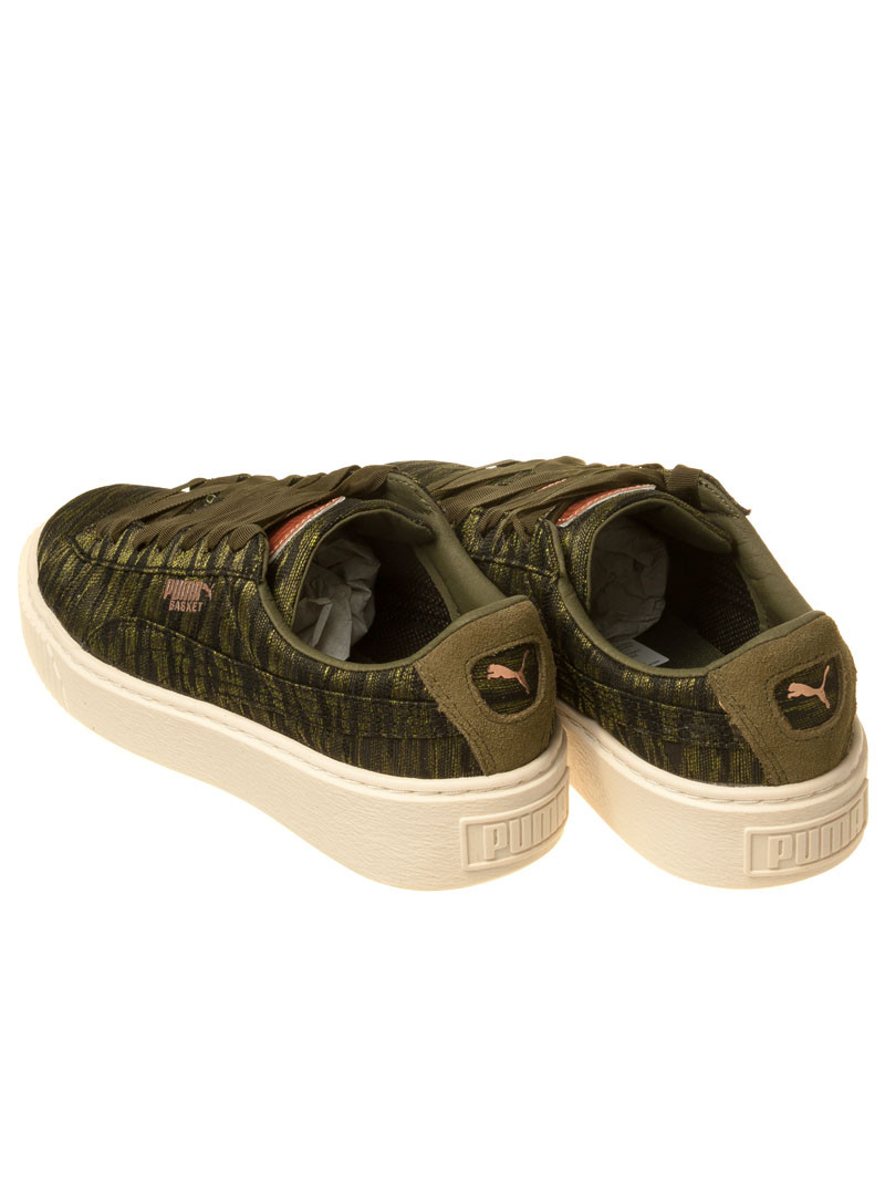 Puma Damskie Sneakersy Basket Platform Vr Wmns 36409201 Zielony | Sklep Monotox