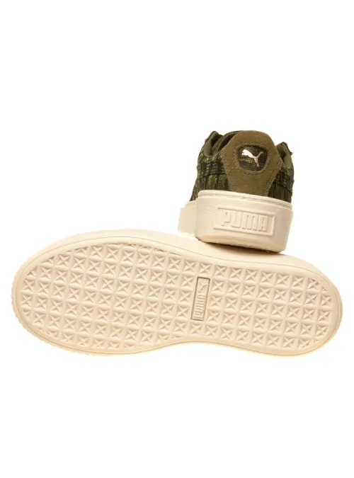 Puma Damskie Sneakersy Basket Platform Vr Wmns 36409201 Zielony | Sklep Monotox