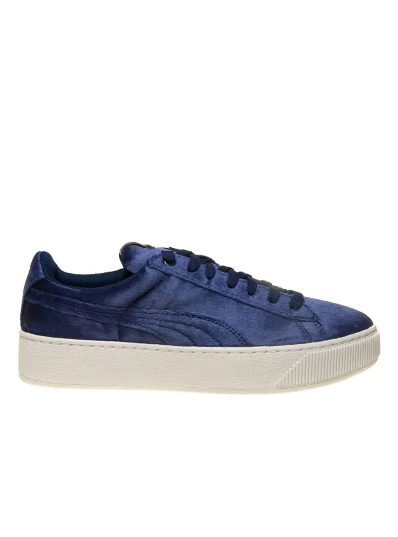 Puma Damskie Sneakersy Vikky Platform Vr 36497801 Granatowy | Sklep Monotox