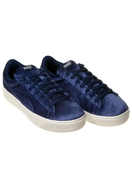 Puma Damskie Sneakersy Vikky Platform Vr 36497801 Granatowy | Sklep Monotox