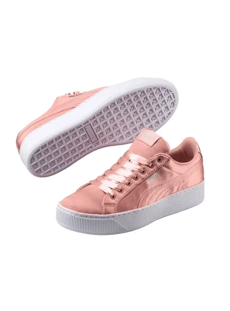 Puma Damskie Sneakersy Vikky Platform Ep 36523901 Różowy | Sklep Monotox