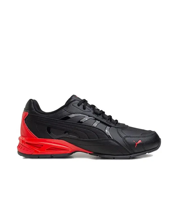 Puma Męskie Sneakersy Respin SL 36884607 True Black / Racing Red | Sklep Monotox