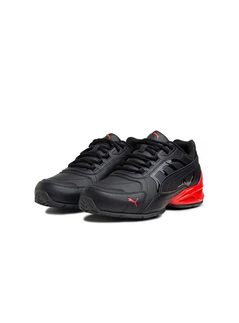 Puma Męskie Sneakersy Respin SL 36884607 True Black / Racing Red | Sklep Monotox
