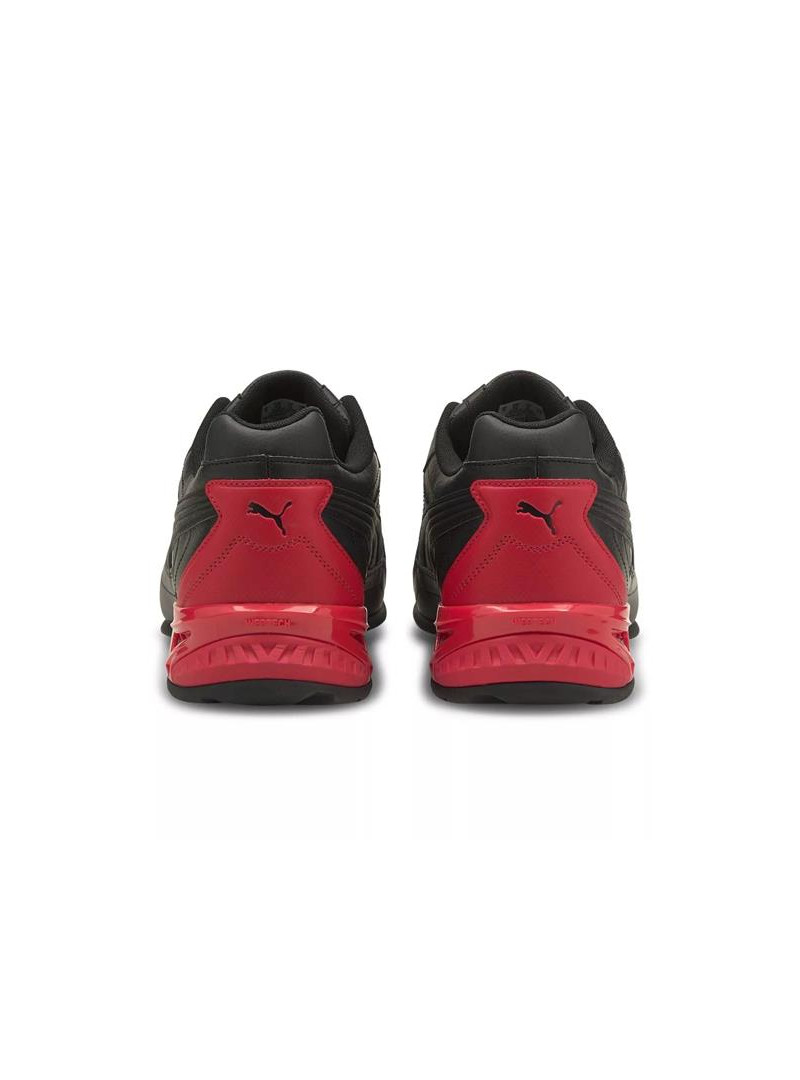 Puma Męskie Sneakersy Respin SL 36884607 True Black / Racing Red | Sklep Monotox