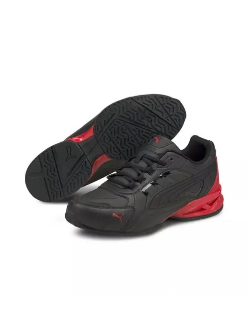 Puma Męskie Sneakersy Respin SL 36884607 True Black / Racing Red | Sklep Monotox