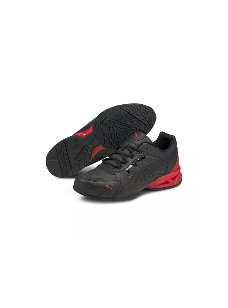 Puma Męskie Sneakersy Respin SL 36884607 True Black / Racing Red | Sklep Monotox