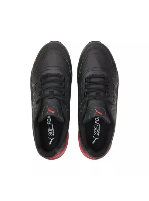 Puma Męskie Sneakersy Respin SL 36884607 True Black / Racing Red | Sklep Monotox