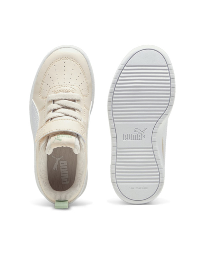 Puma Dziecięce Sneakersy Rickie Ac + Ps 38583627 Beżowy | Sklep Monotox