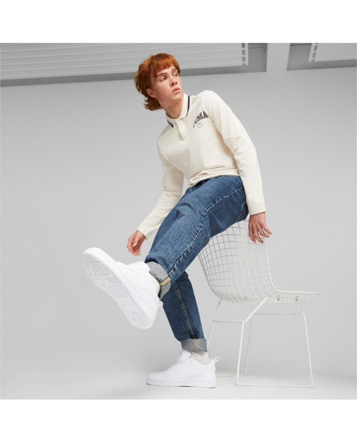 Puma Męskie Sneakersy Rebound V6 Low 39232803 Biały | Sklep Monotox