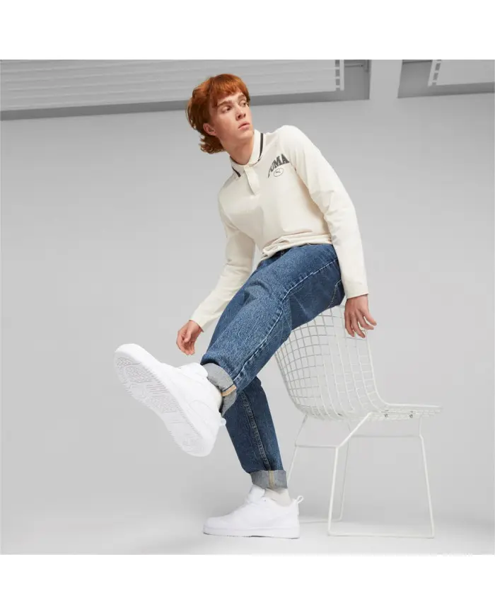 Puma Męskie Sneakersy Rebound V6 Low 39232803 Biały | Sklep Monotox