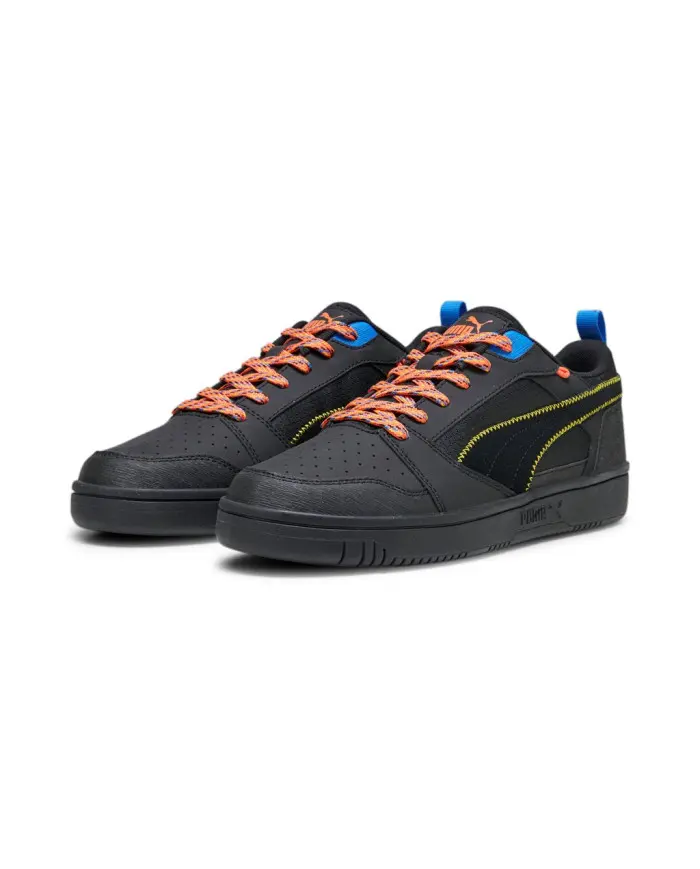 Puma Męskie Sneakersy Rebound V6 Low 39358101 Czarny | Sklep Monotox