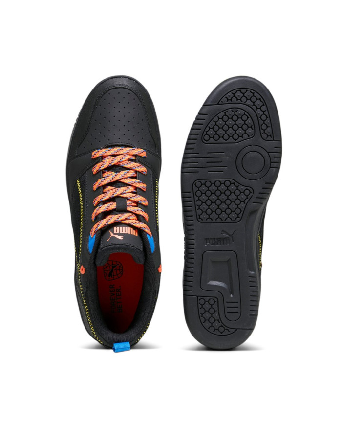 Puma Męskie Sneakersy Rebound V6 Low 39358101 Czarny | Sklep Monotox
