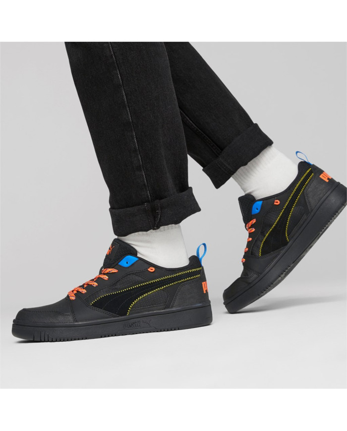 Puma Męskie Sneakersy Rebound V6 Low 39358101 Czarny | Sklep Monotox