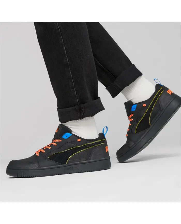 Puma Męskie Sneakersy Rebound V6 Low 39358101 Czarny | Sklep Monotox