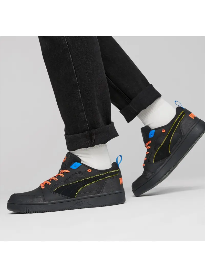 Puma Męskie Sneakersy Rebound V6 Low 39358101 Czarny | Sklep Monotox