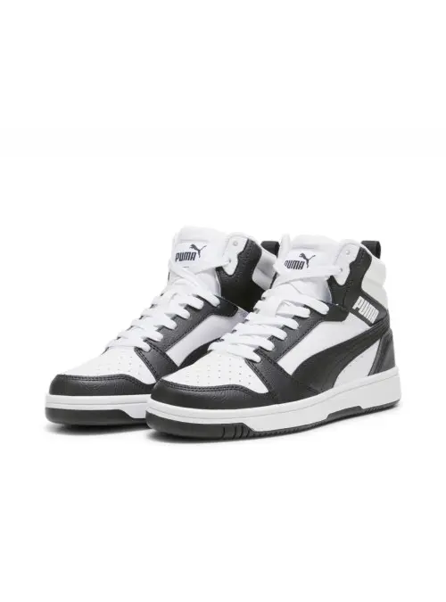 Puma Dziecięce Sneakersy Rebound V6 Mid Jr 39383101 Biały | Sklep Monotox