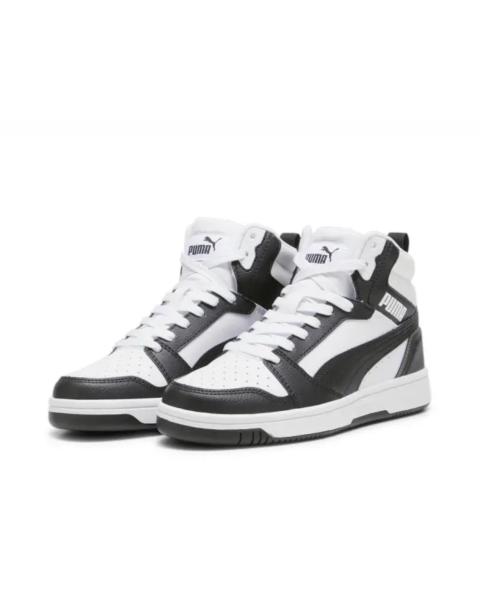 Puma Dziecięce Sneakersy Rebound V6 Mid Jr 39383101 Biały | Sklep Monotox