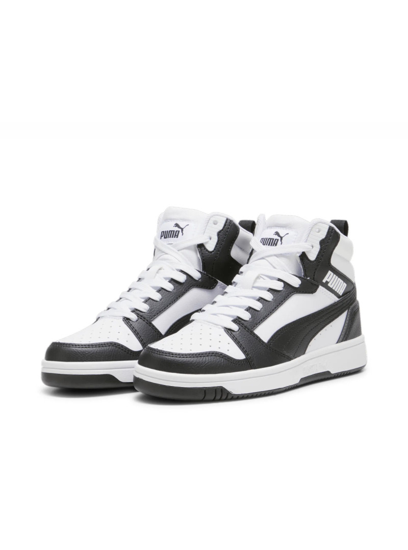 Puma Dziecięce Sneakersy Rebound V6 Mid Jr 39383101 Biały | Sklep Monotox