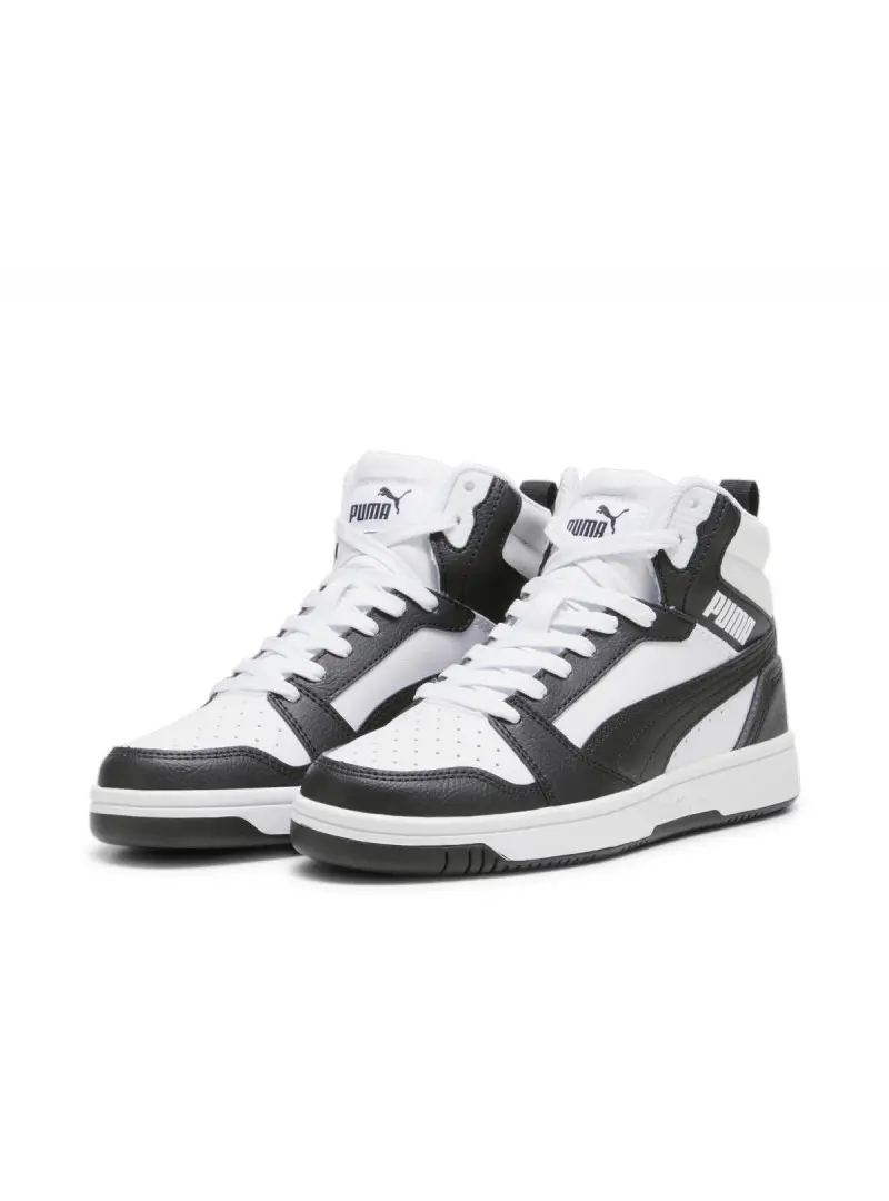Puma Dziecięce Sneakersy Rebound V6 Mid Jr 39383101 Biały | Sklep Monotox