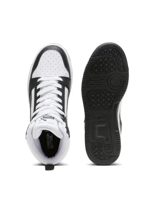 Puma Dziecięce Sneakersy Rebound V6 Mid Jr 39383101 Biały | Sklep Monotox