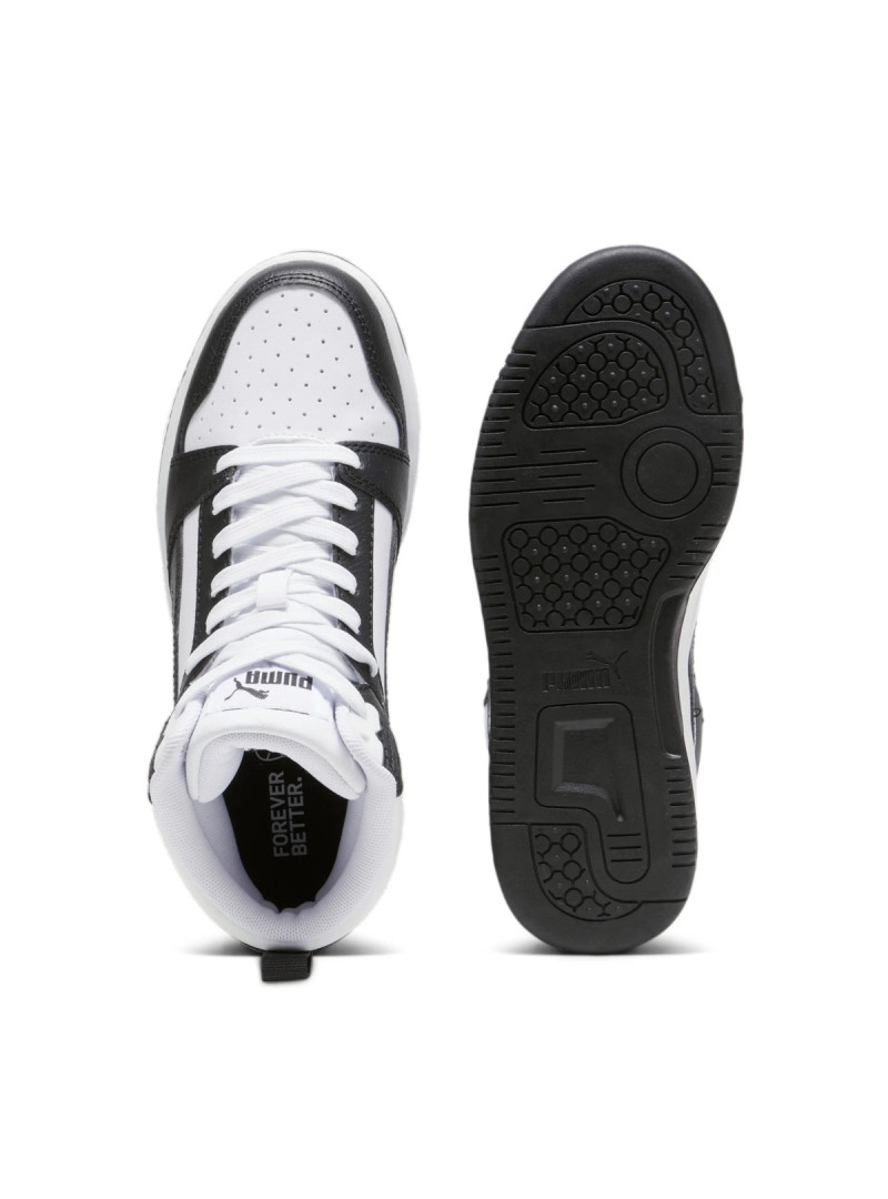 Puma Dziecięce Sneakersy Rebound V6 Mid Jr 39383101 Biały | Sklep Monotox