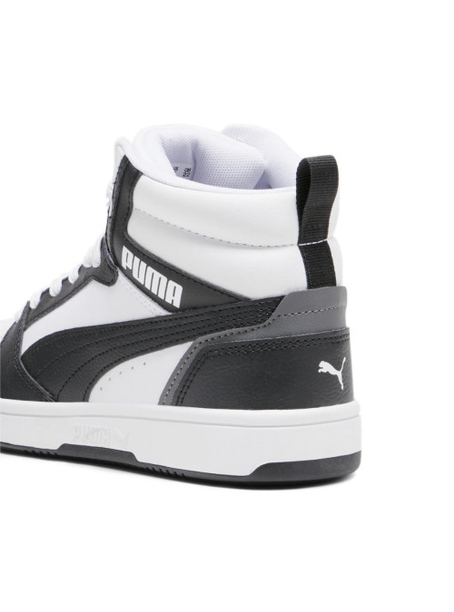 Puma Dziecięce Sneakersy Rebound V6 Mid Jr 39383101 Biały | Sklep Monotox