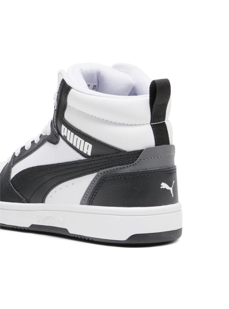 Puma Dziecięce Sneakersy Rebound V6 Mid Jr 39383101 Biały | Sklep Monotox
